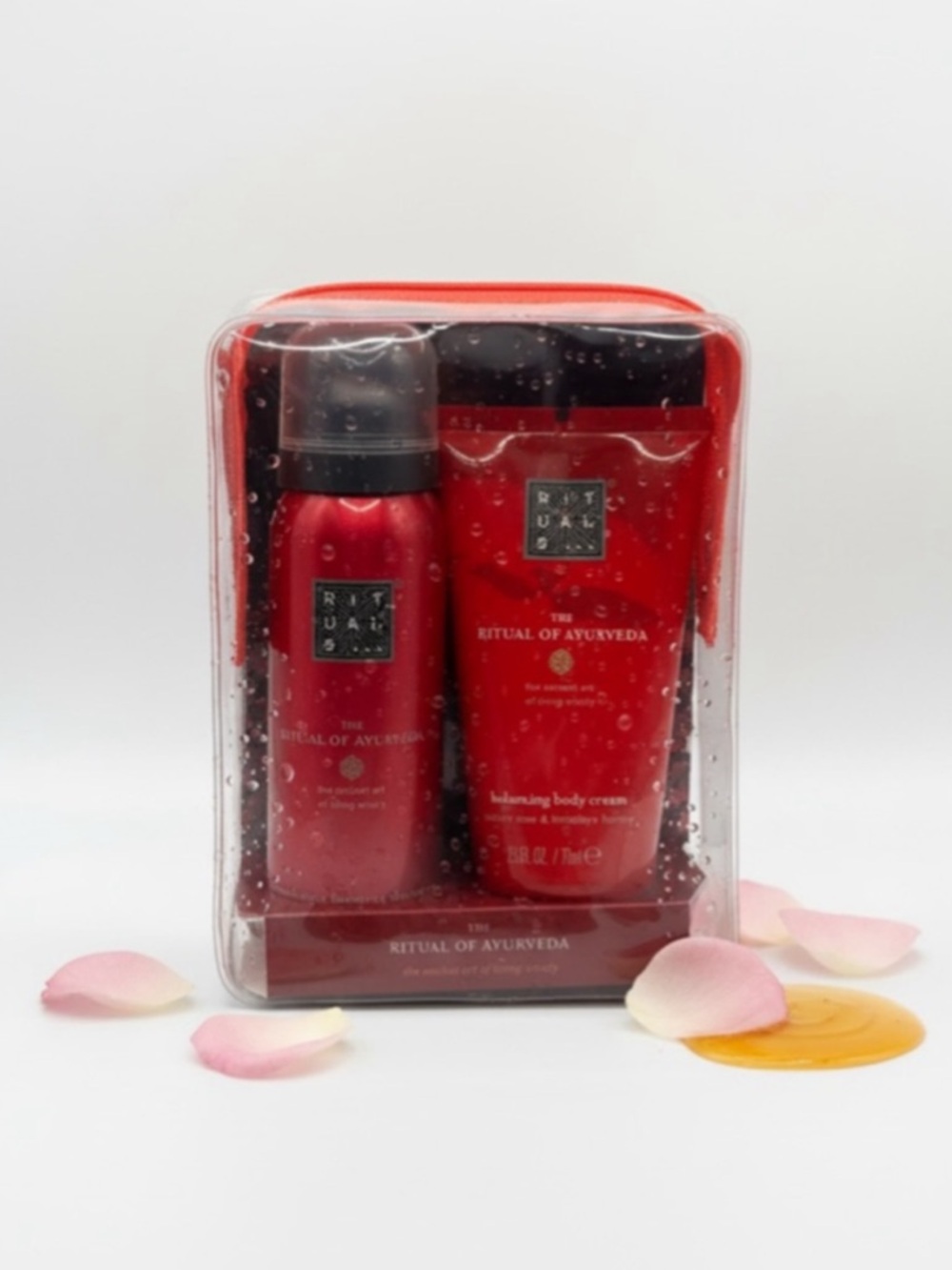 The Ritual of Ayurveda Hydrating Body Cream & Foam Set